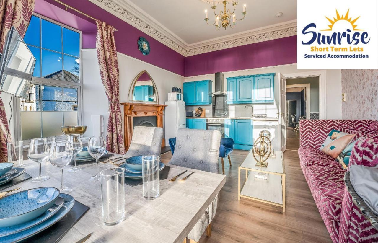 Presidential Apartment, Family Home, Luxury Bedrooms, 2 Rooms, 1 King Bed, 2 Single Beds, Free Wifi, Free Parking, Tourists, Business Travelers, Relocation, Beautiful River Views, - Long Stays, Invoice And Reduced Price Are Only Via Sunrise Short Let Dundee Exterior foto