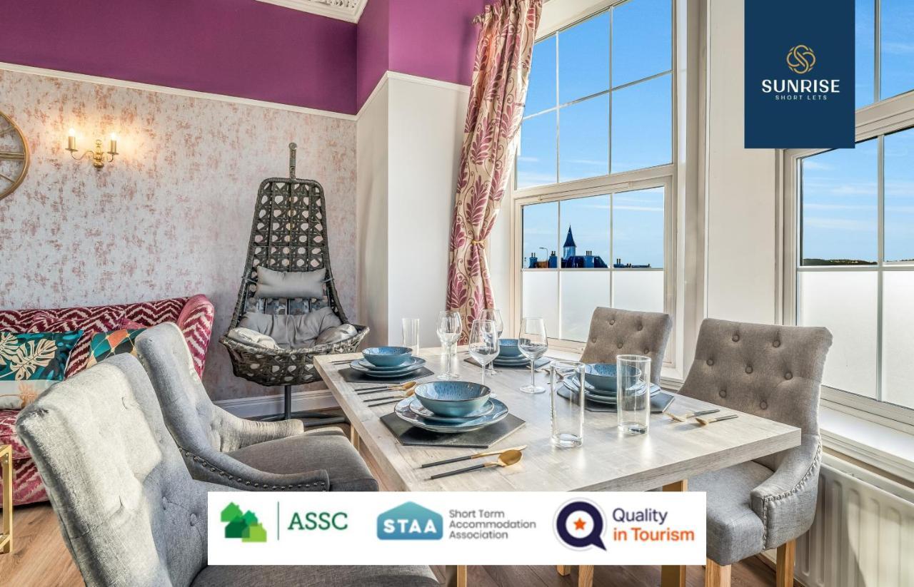 Presidential Apartment, Family Home, Luxury Bedrooms, 2 Rooms, 1 King Bed, 2 Single Beds, Free Wifi, Free Parking, Tourists, Business Travelers, Relocation, Beautiful River Views, - Long Stays, Invoice And Reduced Price Are Only Via Sunrise Short Let Dundee Exterior foto